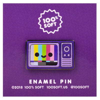 100% Soft: Pins, TV (Color Bars)