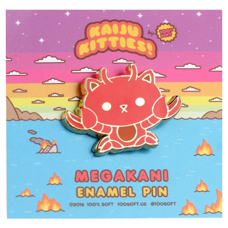 100% Soft: Pins (Kaiju Kitties), Megakani