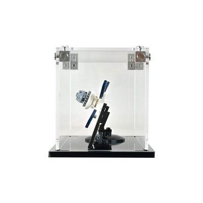 LEGO 10341 - Custom Acrylic Display Case for Icons NASA Artemis Space Launch System (29h x 13.5w x 12.5d) by Display Geek Flying Box 3mm thick dust and dirt protection