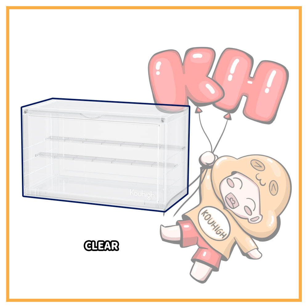 DIVERSE SERIES CLASSIC - Nine-Color Display Case for Blind Box Figures (Plastic)