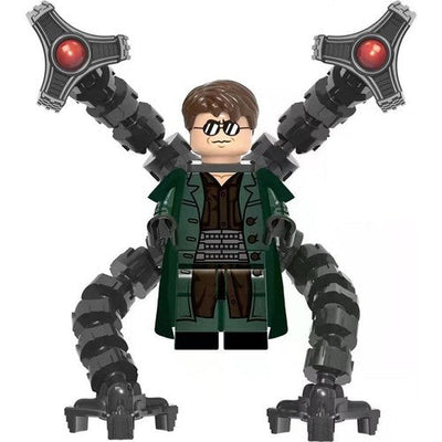 Doctor Octopus (Marvel Spider-Man) - Custom Building Blocks Mini Figures Compatible with LEGO