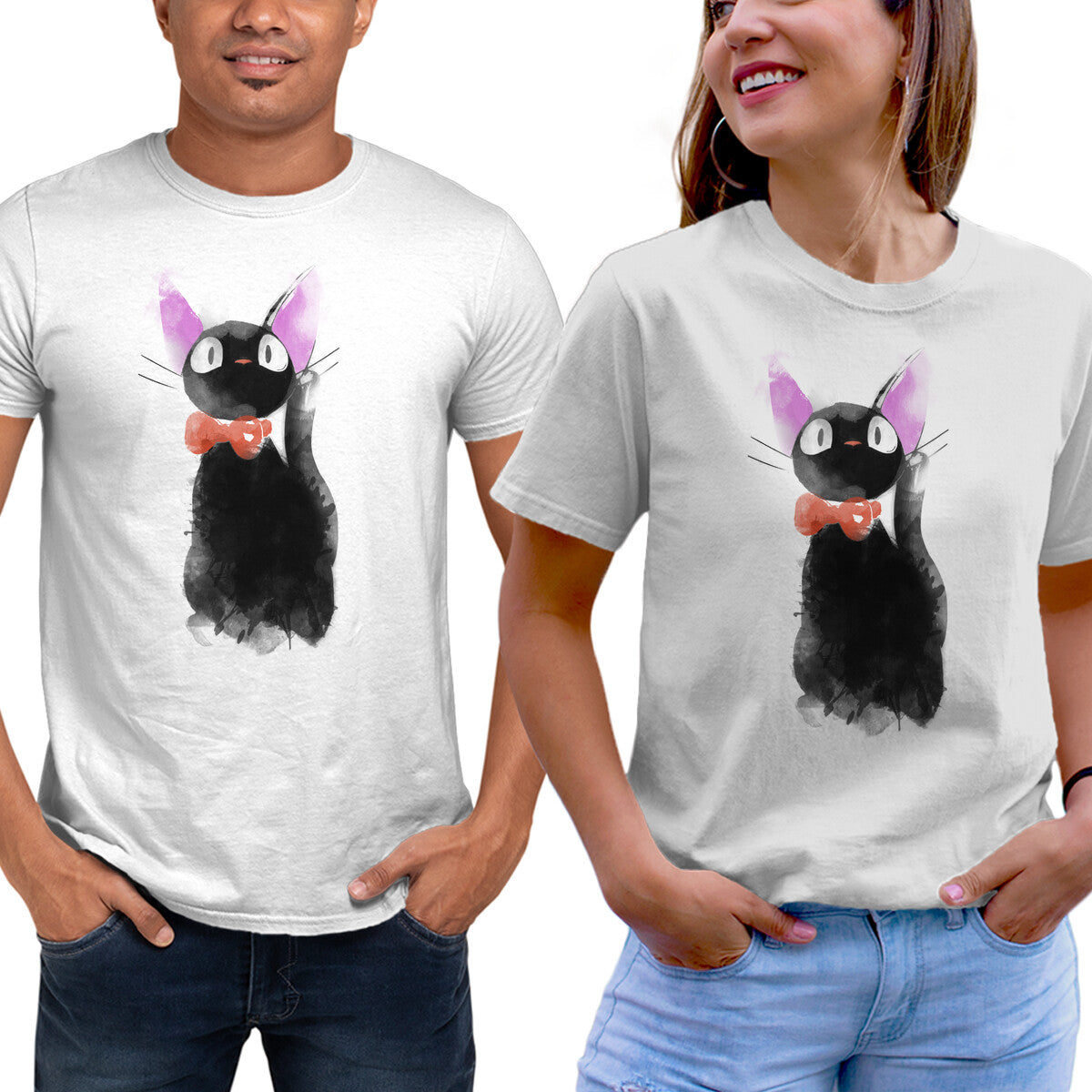 Watercolor Cat - T-Shirt