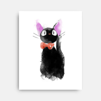 Watercolor Cat - Wall Art