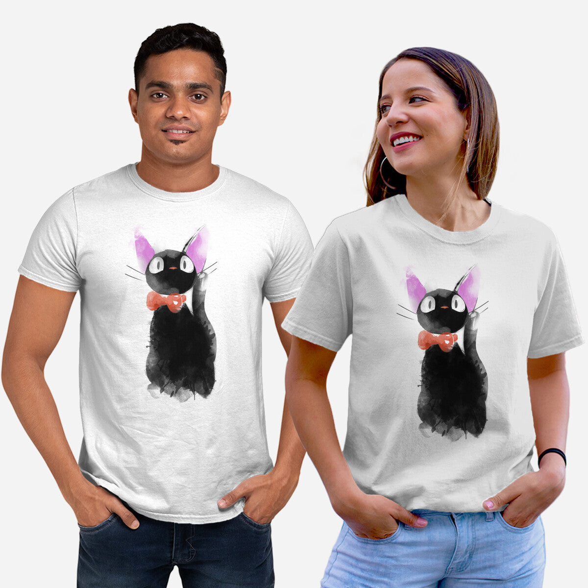 Watercolor Cat - T-Shirt