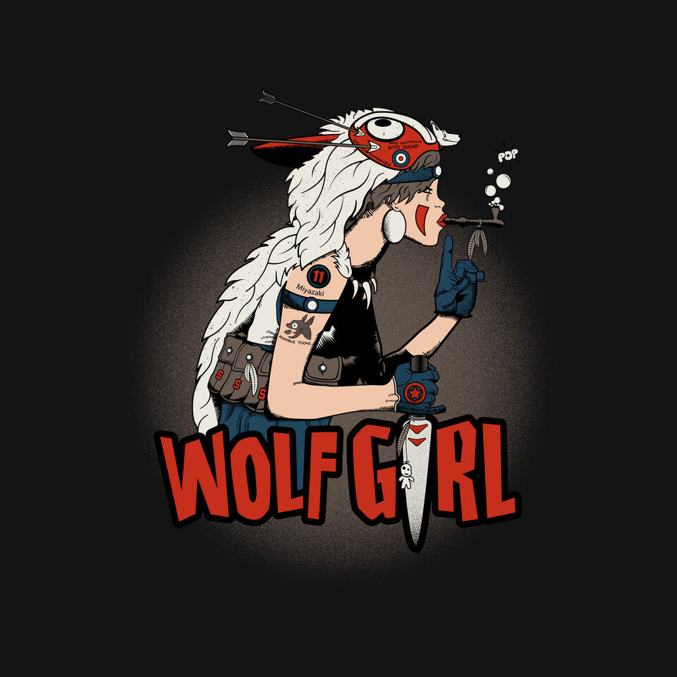 Wolf Girl - T-Shirt