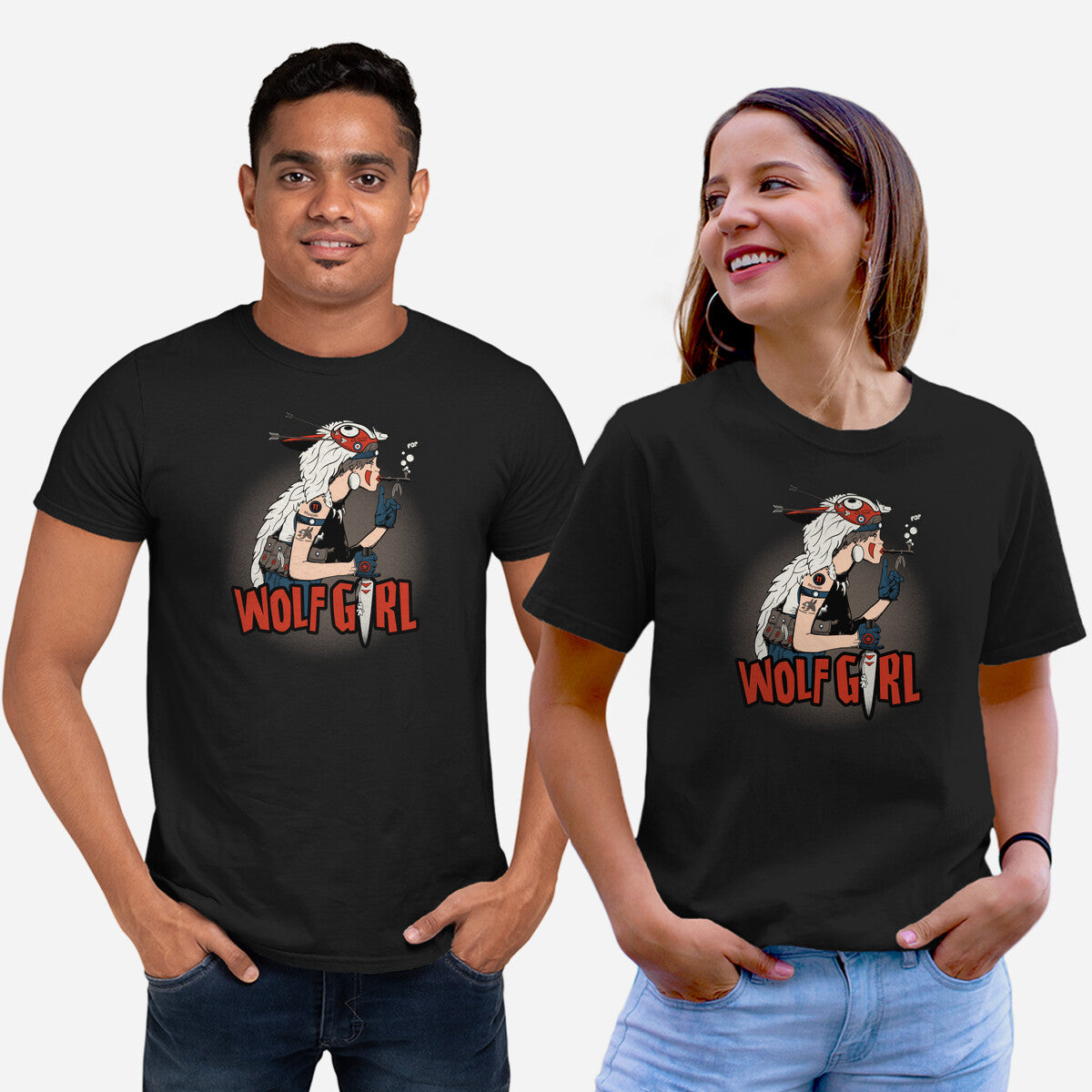 Wolf Girl - T-Shirt