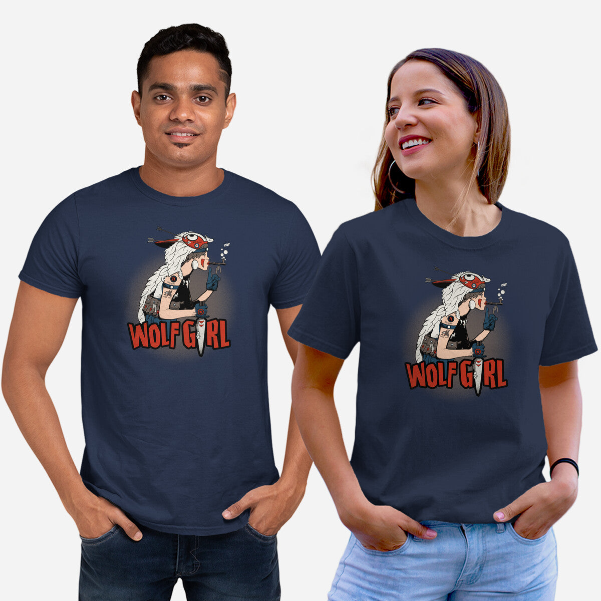 Wolf Girl - T-Shirt