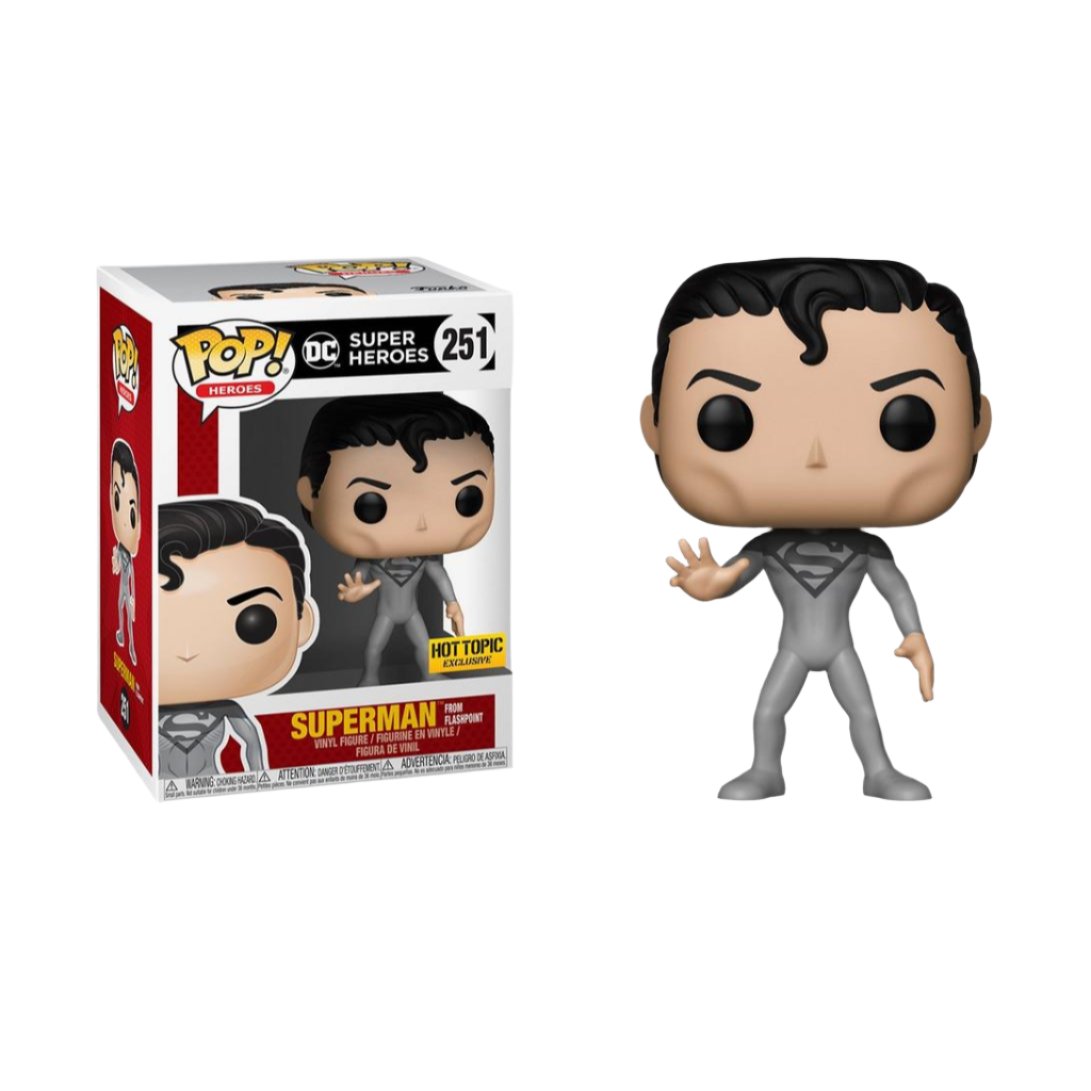 Funko Pop! DC: Superman From Flashpoint Vinyl Figure Hot Topic Exclusive