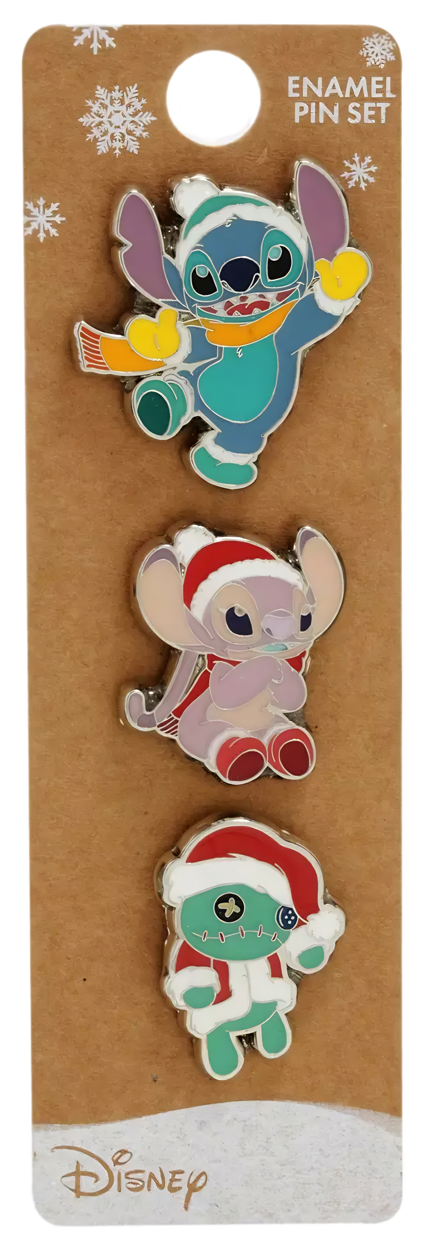 Disney: Pins, Lilo and Stitch Holiday (3-PK)