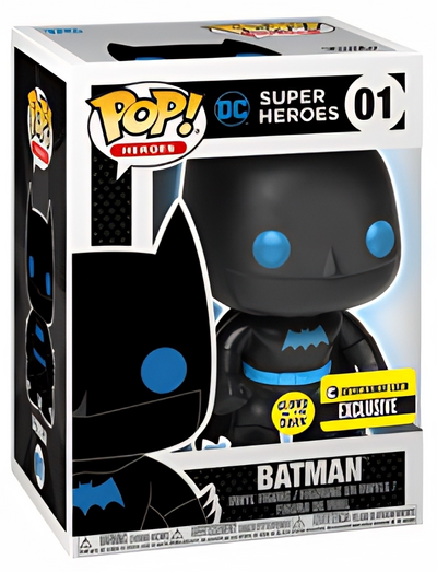 POP! Heroes: 01 DC Super Heroes, Batman (SLT) (GITD) Exclusive