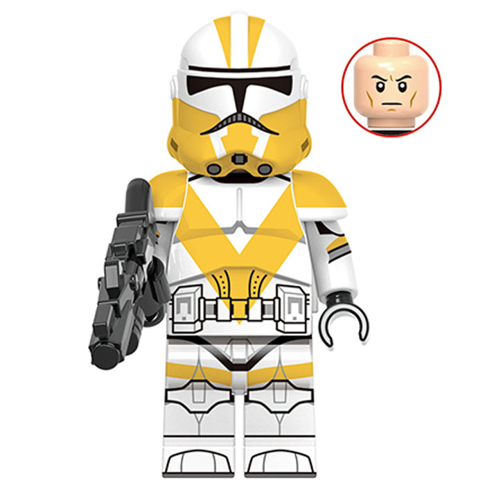 13th Battalion Clone Trooper (Star Wars) - Custom Building Blocks Mini Figures Compatible with LEGO