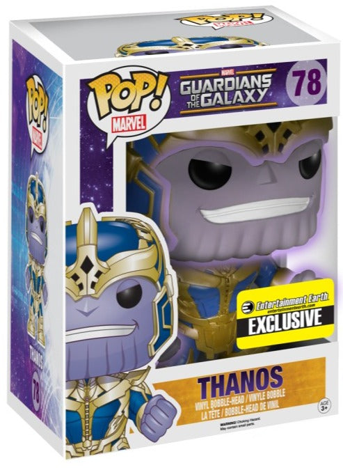 POP! Marvel (Super Deluxe): 78 GOTG, Thanos (GITD) Exclusive