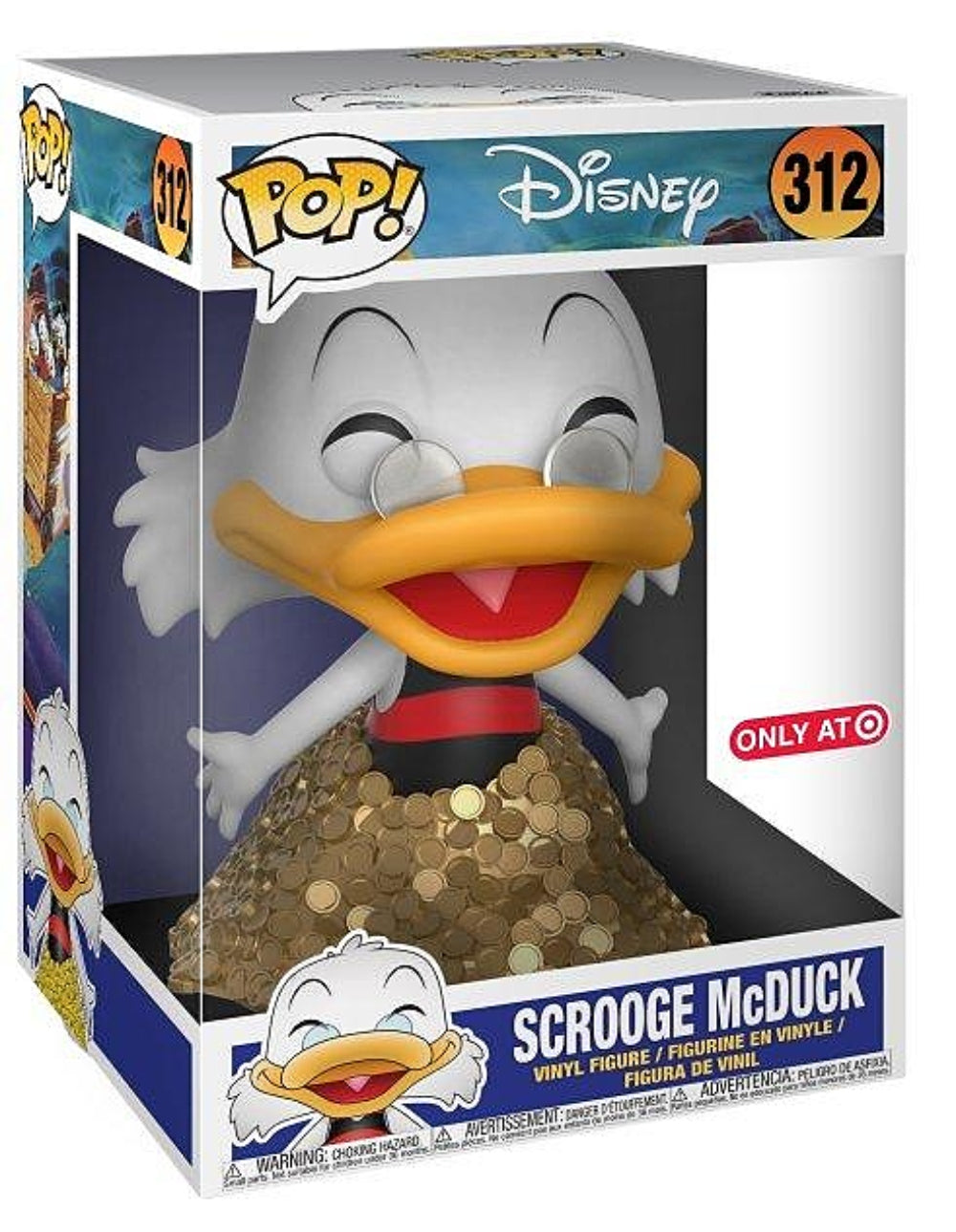 POP Disney Jumbo Deluxe 312 Scrooge McDuck Exclusive Display Geek Inc