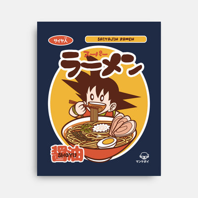 Saiyajin Ramen - Wall Art