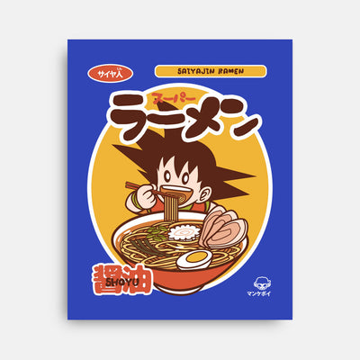 Saiyajin Ramen - Wall Art