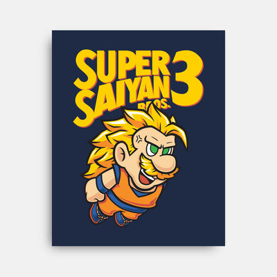 Saiyan Bros 3 - Wall Art