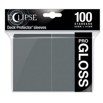 ECLIPSE Easy Shuffle Gloss Protector Sleeves for Trading Card Games, Standard Size Deck (100 pack)