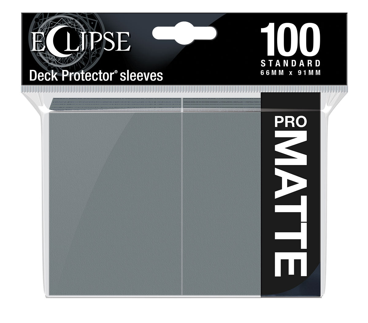 ECLIPSE Easy Shuffle Matte Protector Sleeves for Trading Card Games, Standard Size Deck (100 pack)