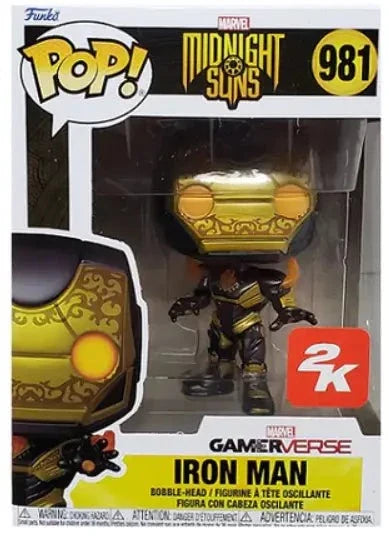 POP! Games: 981 Marvel (Midnight Suns), Iron Man (GV) Exclusive