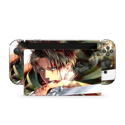 Abyss Striker Nintendo Switch OLED Skin