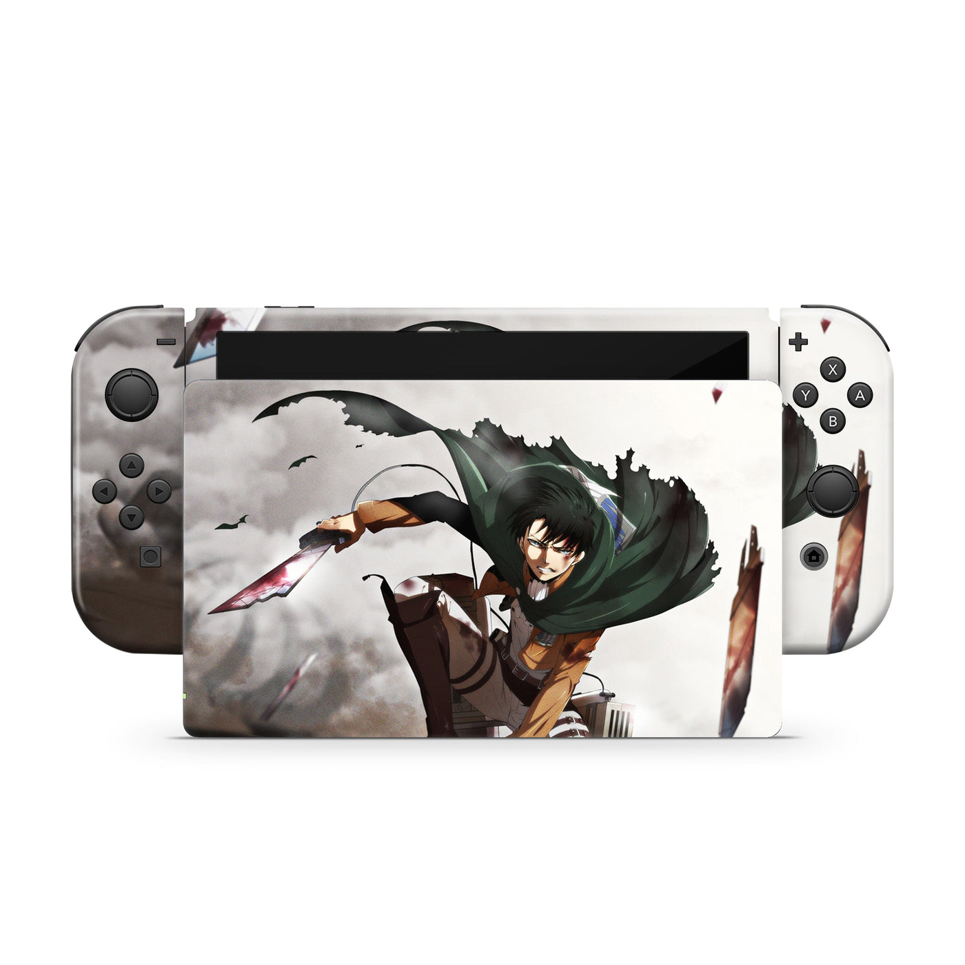 Abyss Striker Nintendo Switch OLED Skin