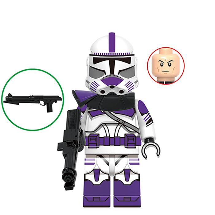 187th Legion Clone Trooper (Star Wars) - Custom Building Blocks Mini Figures Compatible with LEGO