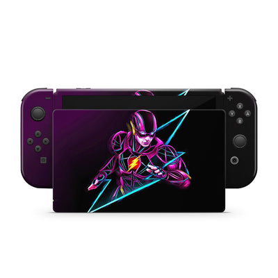 Red Velocity Nintendo Switch OLED Skin