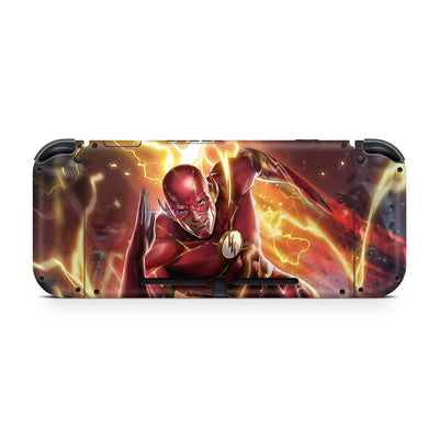 Red Velocity Nintendo Switch Skin