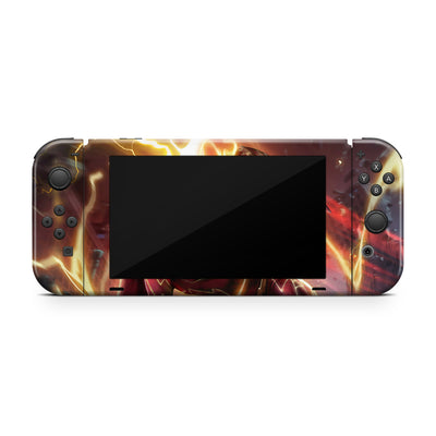 Red Velocity Nintendo Switch Skin