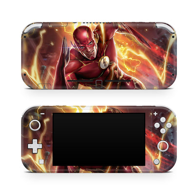 Red Velocity Nintendo Switch Lite Skin