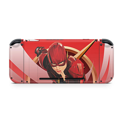 Red Velocity Nintendo Switch Skin
