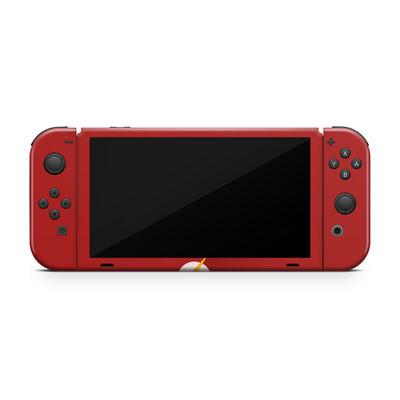 Red Velocity Nintendo Switch OLED Skin