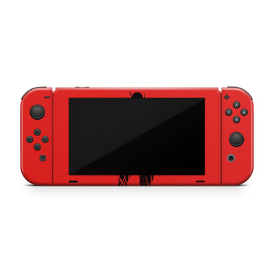 Red Velocity Nintendo Switch Skin