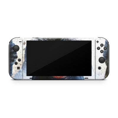 Hero of Steel Nintendo Switch OLED Skin