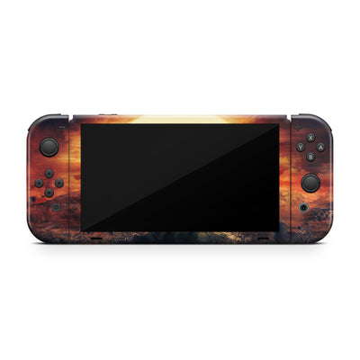 Hero of Steel Nintendo Switch OLED Skin