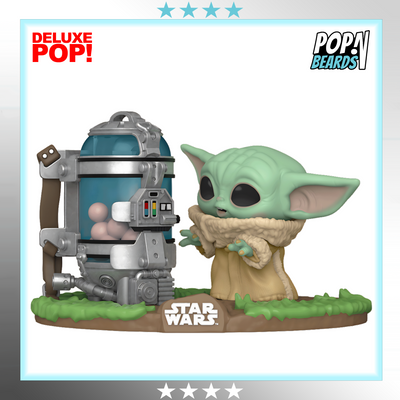 POP! Star Wars: 407 The Mandalorian, Child (Canister) (Deluxe)