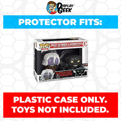 Pop Protector for 2 Pack Drizzt Do'urden & Guenhwyvar Funko Pop on The Protector Guide App by Display Geek