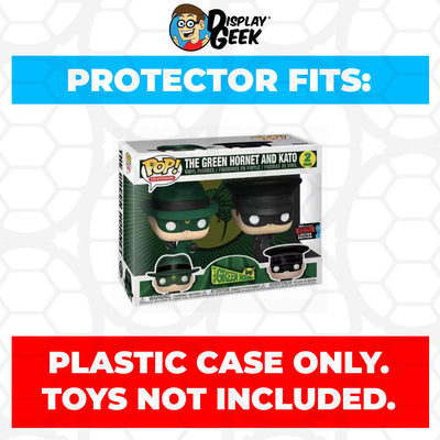 Pop Protector for 2 Pack The Green Hornet & Kato NYCC Funko Pop on The Protector Guide App by Display Geek
