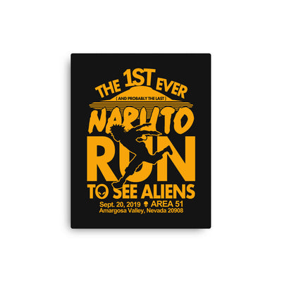 Naruto Run for Aliens - Wall Art