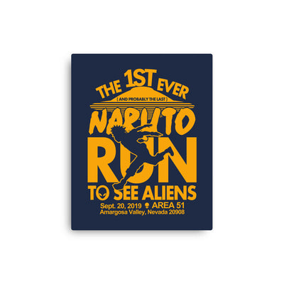 Naruto Run for Aliens - Wall Art