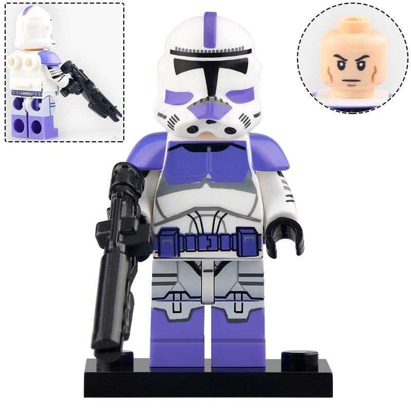 187th Legion Clone Trooper (Star Wars) - Custom Building Blocks Mini Figures Compatible with LEGO