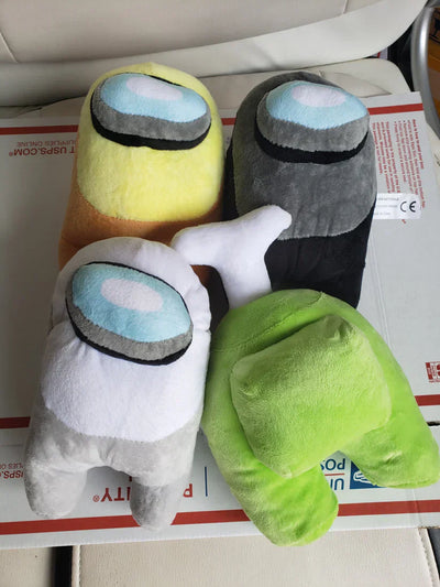 Among Us Plush Yellow - Stuffed Cute Kawaii Video Game Characters