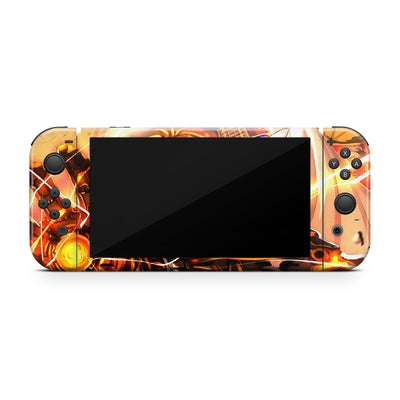 Cybernetic Warrior Nintendo Switch OLED Skin