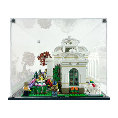 Custom Acrylic Display Case for LEGO Model 21353 - The Botanical Garden (3mm thick, UV Resistant) 9.5h x 21w x 11.5d