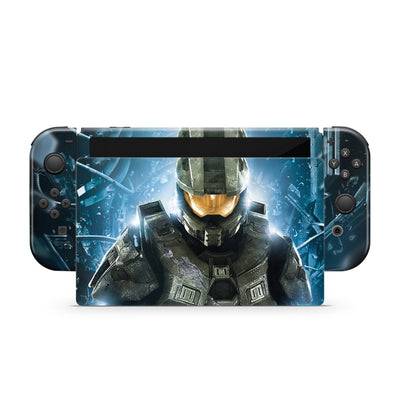 Spartan Sentinel Nintendo Switch OLED Skin