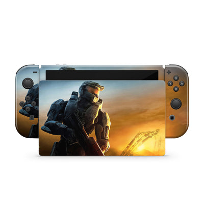 Spartan Sentinel Nintendo Switch OLED Skin