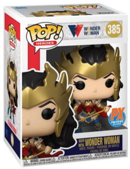 POP! Heroes: 385 DC, Death Metal Wonder Woman Exclusive