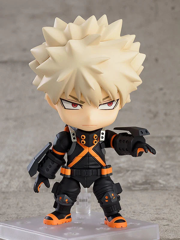 My Hero Academia The Movie: World Heroes' Mission Nendoroid 1692 Katsuki Bakugo: Stealth Suit Ver. Figure