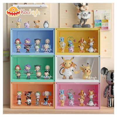 DIVERSE SERIES CLASSIC - Nine-Color Display Case for Blind Box Figures (Plastic)