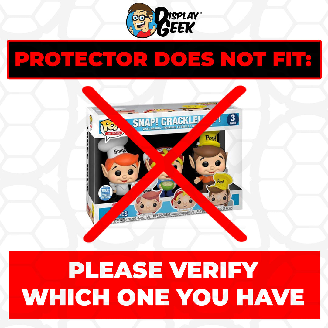 REPLACED WITH 0.60MM** POP MOMENT Pop Protectors for Funko (0.50mm